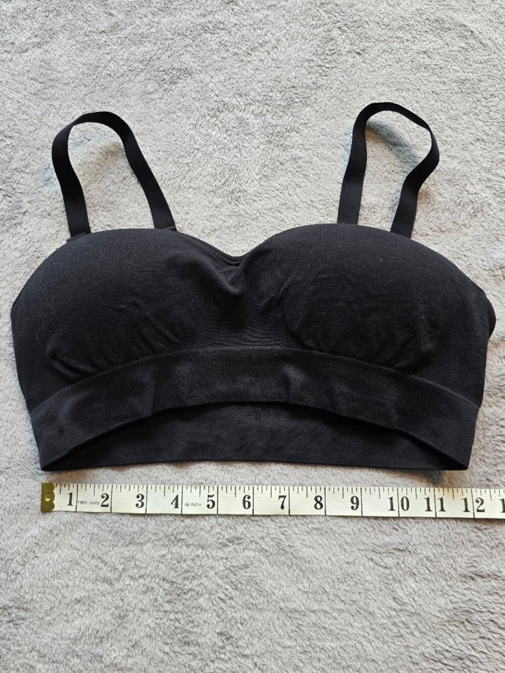 La Vie en Rose black bra medium